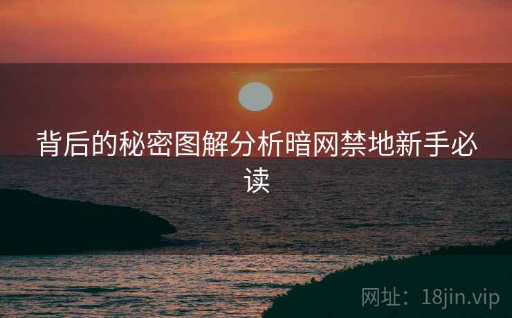 背后的秘密图解分析暗网禁地新手必读